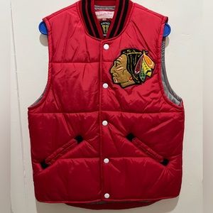 SOLD Brand New Chicago Blackhawks Vest